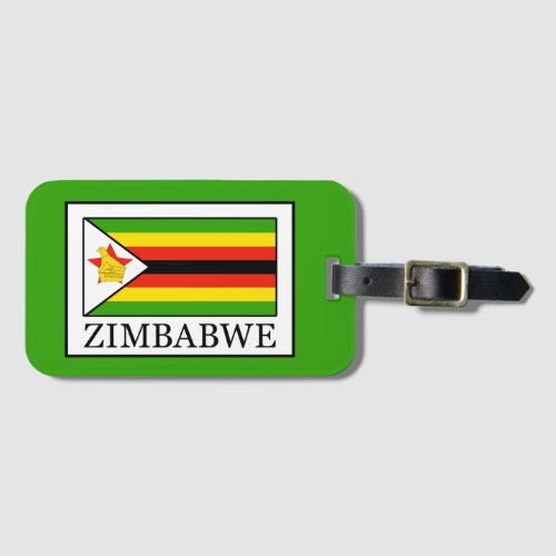 Zimbabwe Luggage Tag