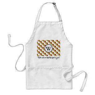 ZIMBABWE Monogram Taste and See Psalm 34:8 Adult Apron