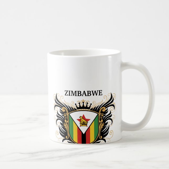 Zimbabwe [personalize] coffee mug (Right)