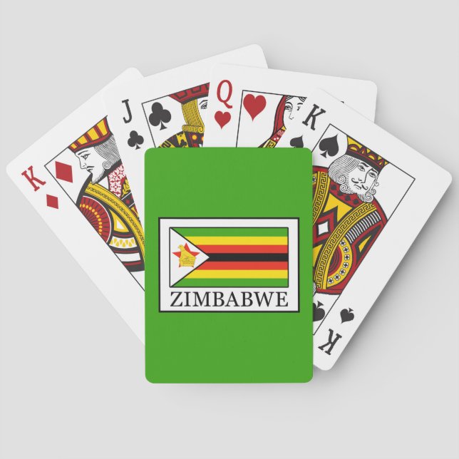 Zimbabwe Poker Cards (Back)