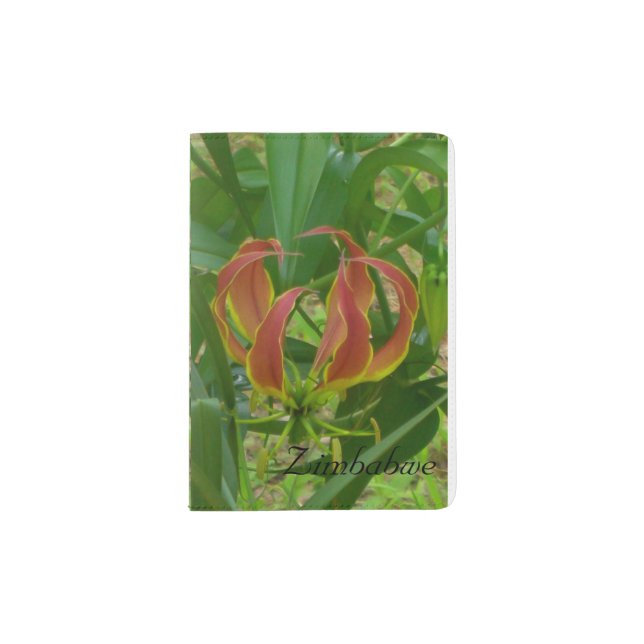 Zimbabwe Souvenior Passport Wallet Holder (Front)