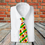 Zimbabwe Ties, fashion Zimbabwe Flag, business Neck Tie<br><div class="desc">Neck Tie: Patriotic Zimbabwe Flag fashion and Zimbabwe business design - love my country,  office wear,  travel,  national patriots / sports fans</div>