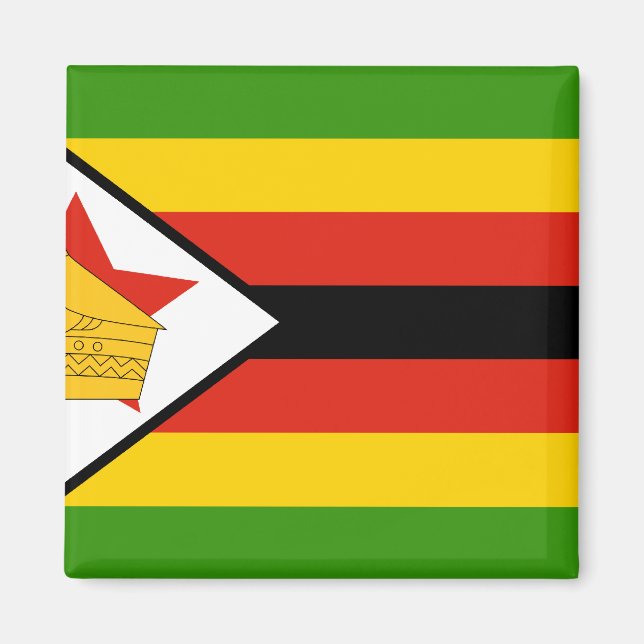 Zimbabwe, Zimbabwe Magnet (Front)
