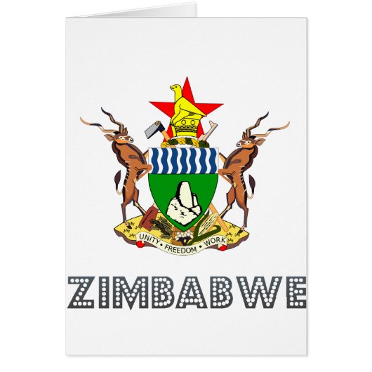Zimbabwean Emblem Cards (Front)