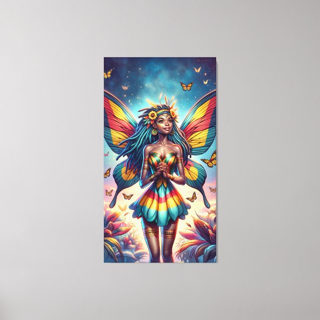Zimbabwean Fairy Canvas Print (Front)