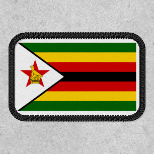 Zimbabwean Flag, Flag of Zimbabwe Patch