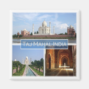 zIN010 THE TAJ MAHAL, India, Asia, Fridge Magnet