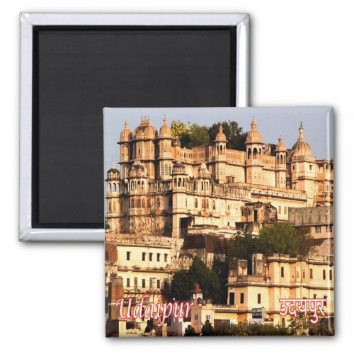 zIN016 UDAIPUR City Palace India Asia Magnet