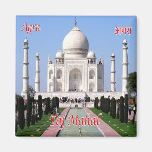 zIN032 AGRA TAJ MAHAL, India, Asia, Fridge Magnet