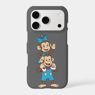 Zina and Mimo carrying her on his shoulder. iPhone 17 Pro Case