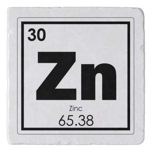 Zinc chemical element symbol chemistry formula gee trivet