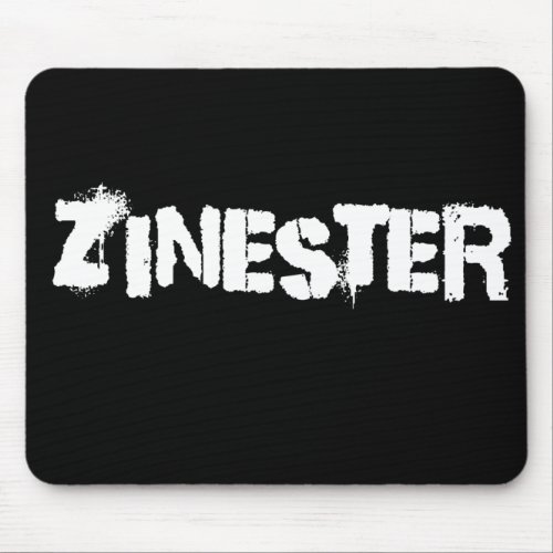 ZINESTER _ DIY make zines alternative lo_fi Mouse Pad