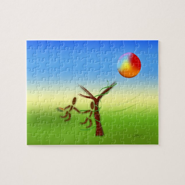 Zinglees ~ March Jigsaw Puzzle (Horizontal)