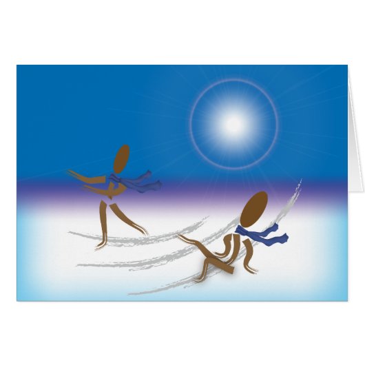 Zinglee's ~ On Ice Cards (Front Horizontal)