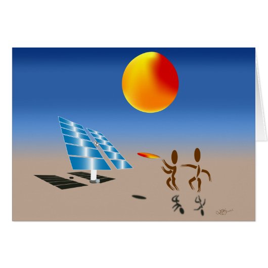 Zinglees ~ Solar Energy Cards (Front Horizontal)