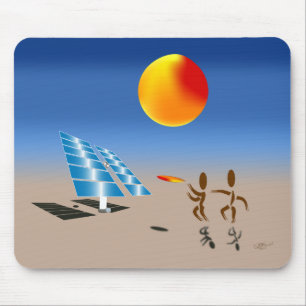 Zinglees ~ Solar Energy Mouse Pad