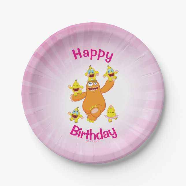 Zingoz and Zangoz Fun Paper Plates (Front)