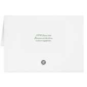 Zinnia Card (Back Horizontal)