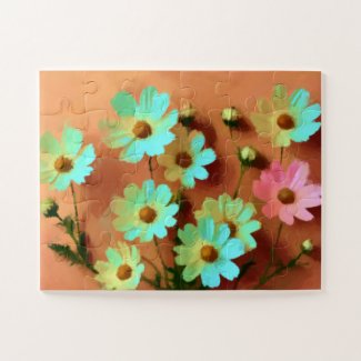 Zinnia Elegans Flowers