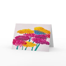 Zinnia Fun Greeting Card 2