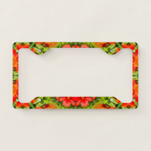 Zinnia Spinnia License Plate Frame