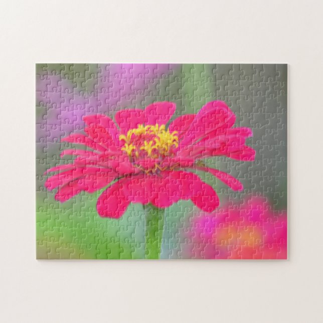 Zinnias 7531 Jigsaw Puzzles (Horizontal)