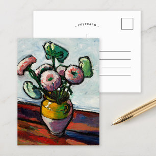 Zinnias   Henry Lyman Saÿen Postcard