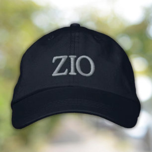 Zio Embroidered Cap - Gift for Italian Uncle