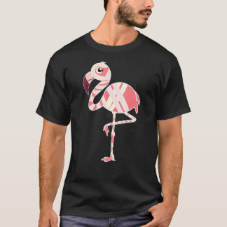 Ziombie Flamingo Bird Happy Flamingoween T-Shirt