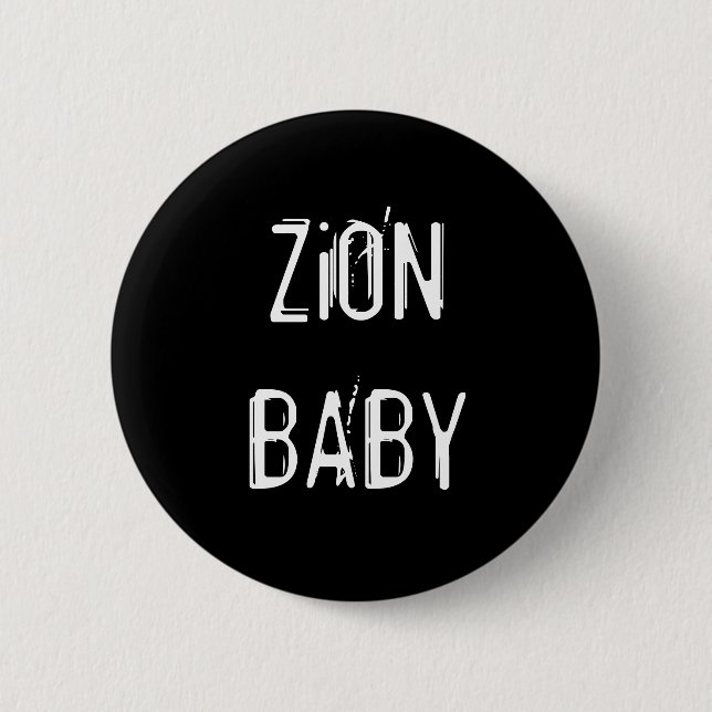 ZiON BABY Pinback Button (Front)