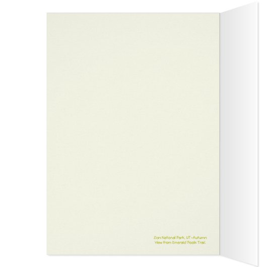 Zion Canyon: Bereavement (Inside (Left))