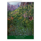 Zion Canyon: Bereavement (Front)