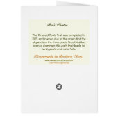 Zion Canyon: Bereavement Cards (Back)