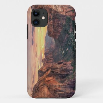 Zion Canyon National Park Iphone 11 Case by uscanyons at Zazzle