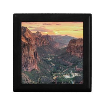 Zion Canyon National Park Gift Box by uscanyons at Zazzle