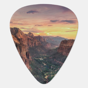 Zion Canyon National Park Guitar Pick