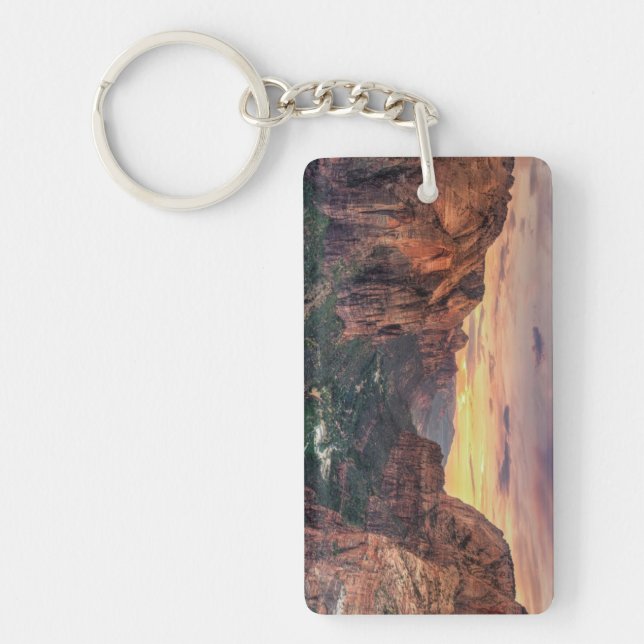 Zion Canyon National Park Keychain (Front)