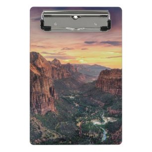 Zion Canyon National Park Mini Clipboard