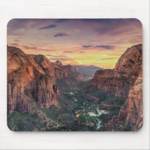 Zion Canyon National Park Mouse Pad