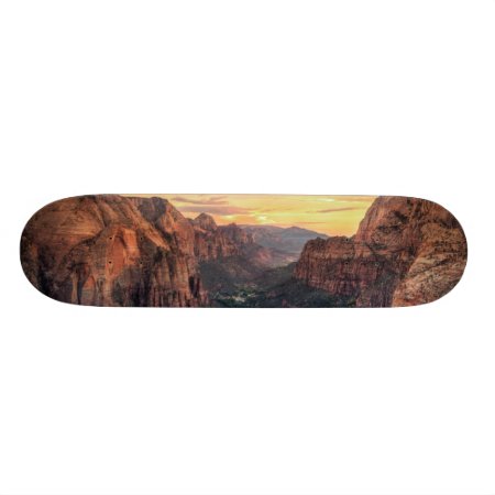 Zion Canyon National Park Skateboard Deck
