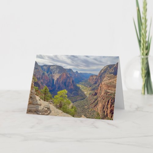 Zion Canyon  Utah Card