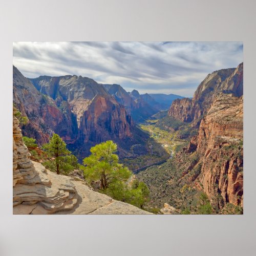 Zion Canyon  Utah Poster