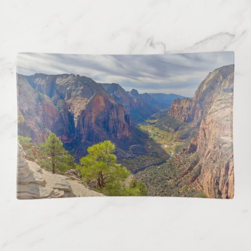 Zion Canyon  Utah Trinket Tray