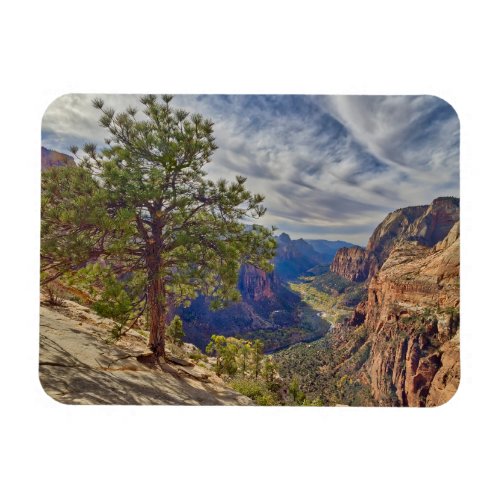 Zion Canyon View from Angels Landing Magnet