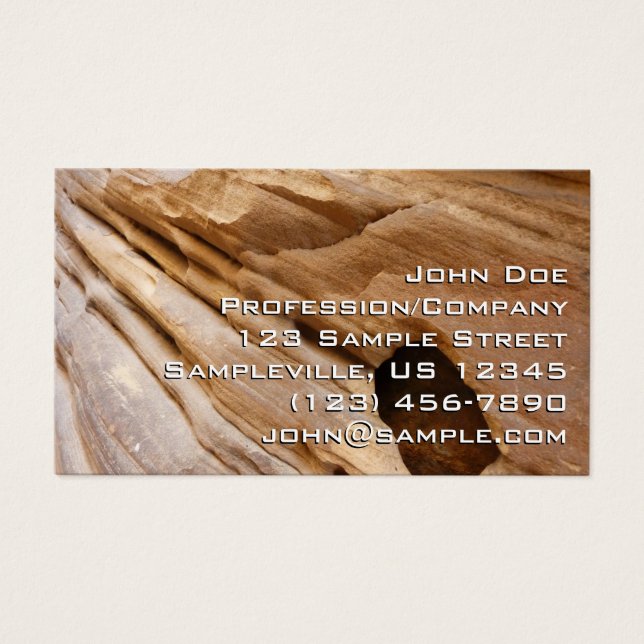 Zion Canyon Wall I Abstract Nature Photography (Front)