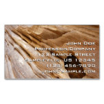 Zion Canyon Wall I Abstract Nature Photography Business Card Magnet