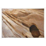 Zion Canyon Wall I Abstract Nature Photography Cloth Placemat