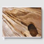 Zion Canyon Wall I Abstract Nature Photography Guest Book