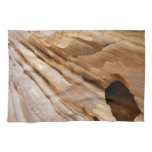 Zion Canyon Wall I Abstract Nature Photography Kitchen Towel