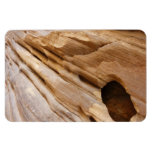 Zion Canyon Wall I Abstract Nature Photography Magnet